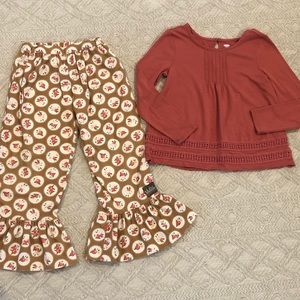 Matilda Jane Cameo Ruffles and Old Navy top